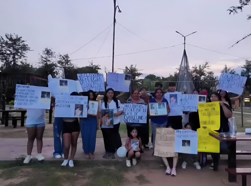 Desde la muerte de Valentina y su beba, Mariana marcha pidiendo Justicia